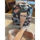 Floral Print Mini Sling Backpack with Front Zipper Pocket and Strap
